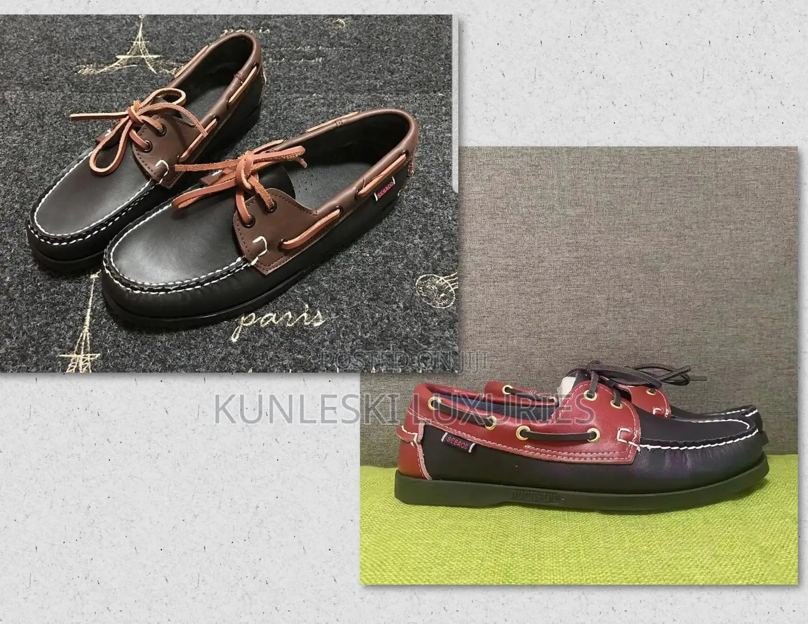 Original Sebago Mocassin Shoes Collections