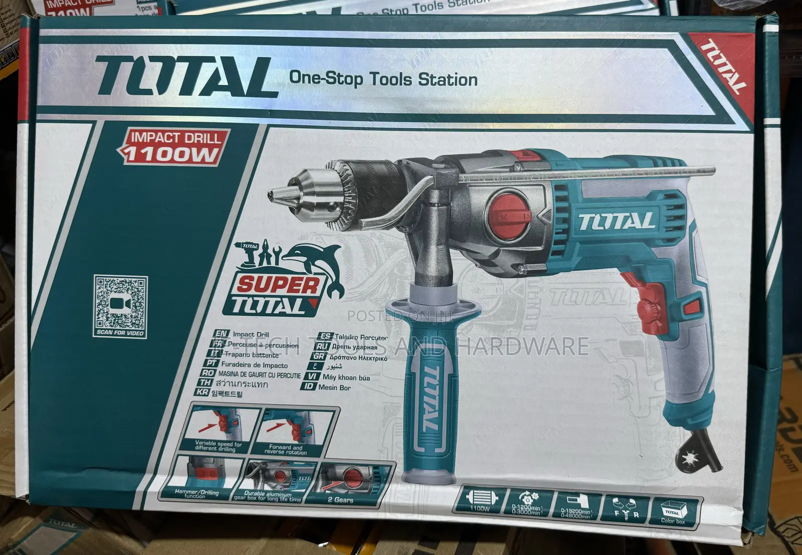 16mm Industrial Impact Drill 1100W