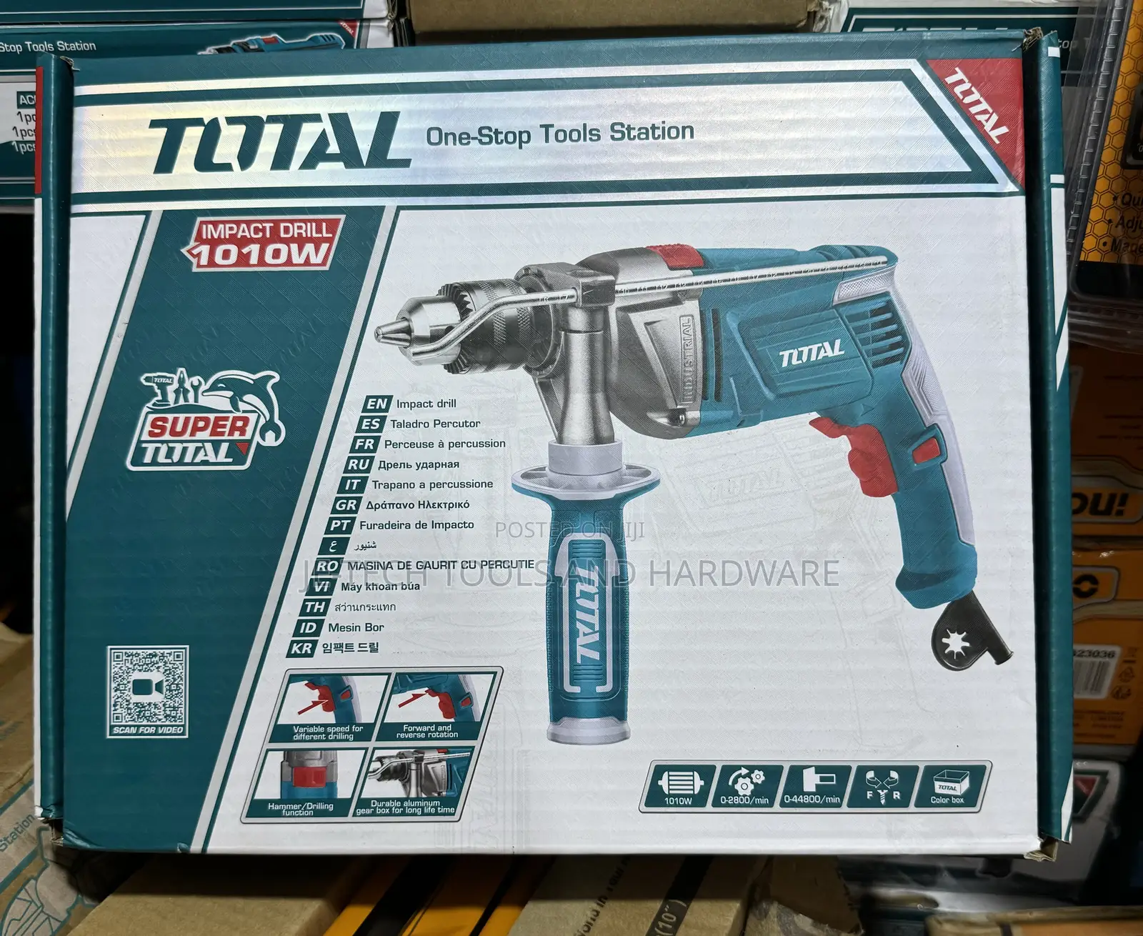 13mm Industrial Impact Drill 1010W