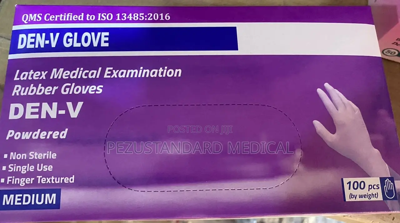 Disposables Medical Latex Examination Gloves