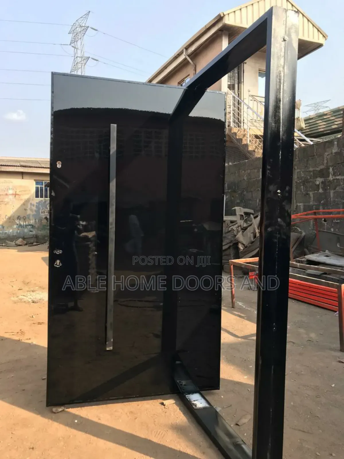 Able Home Security Pivot Door 4f.T by 8f.T