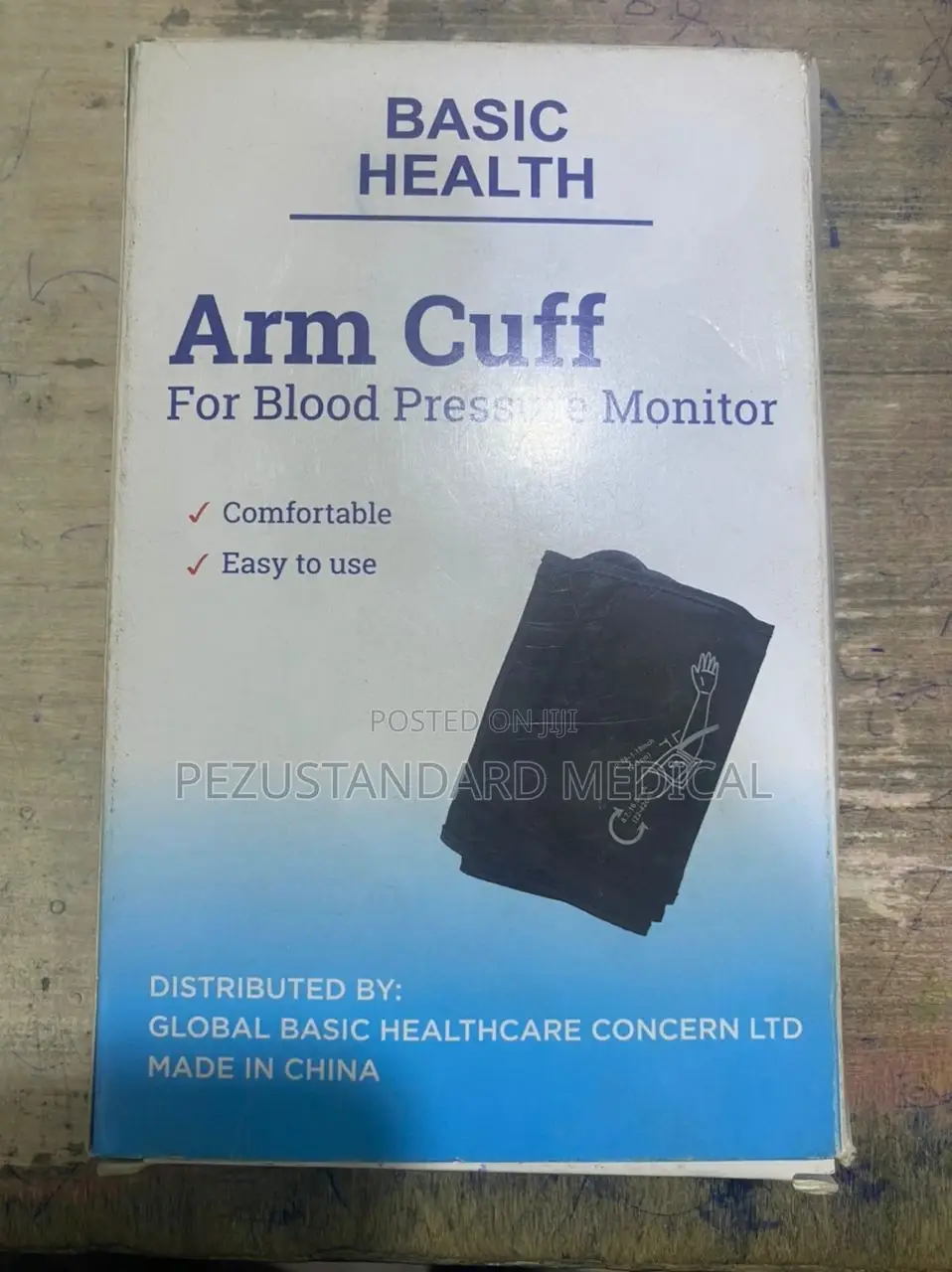 Arm Cuff for Blood Pressure Monitor
