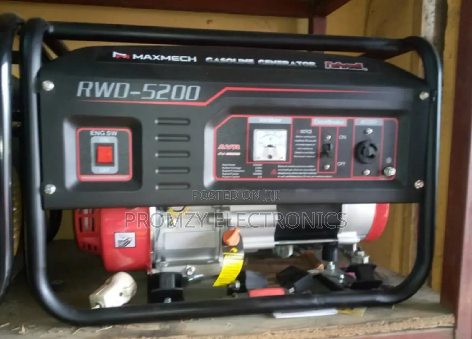 3.5kva Maxmech Petrol Generator Model Rwd5200m 100% Copper