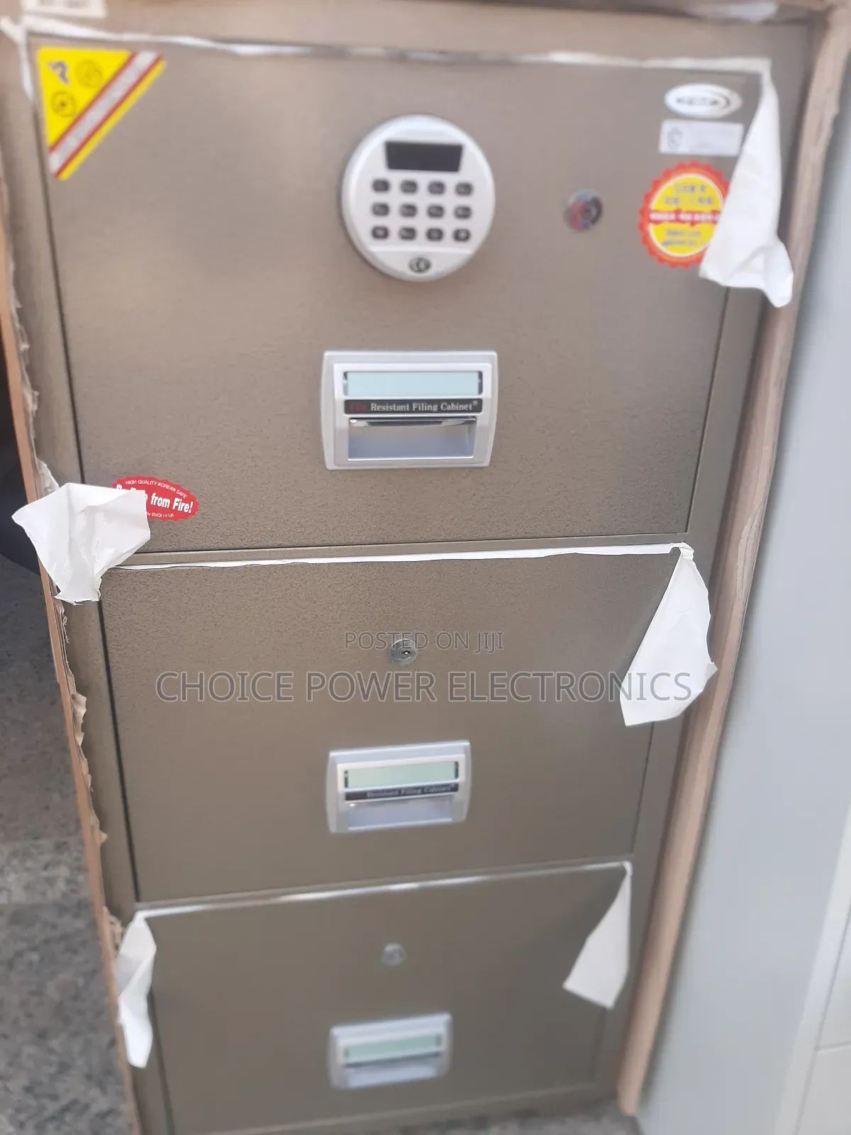 Brand New Fire Proof Safe 3 Drawer