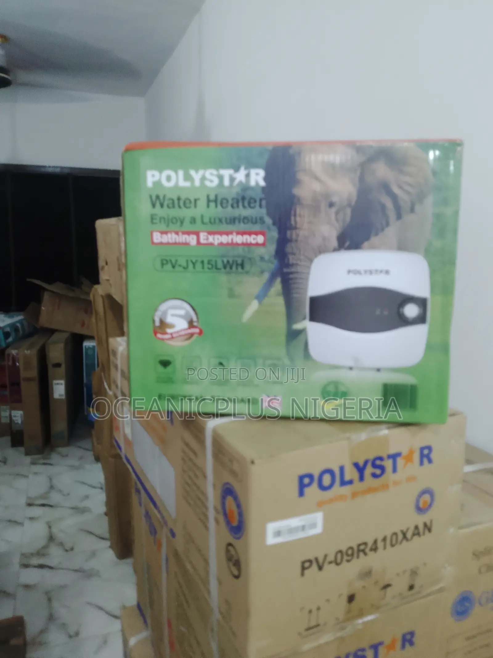 Original New Polystar Vertical Water Heater -15l
