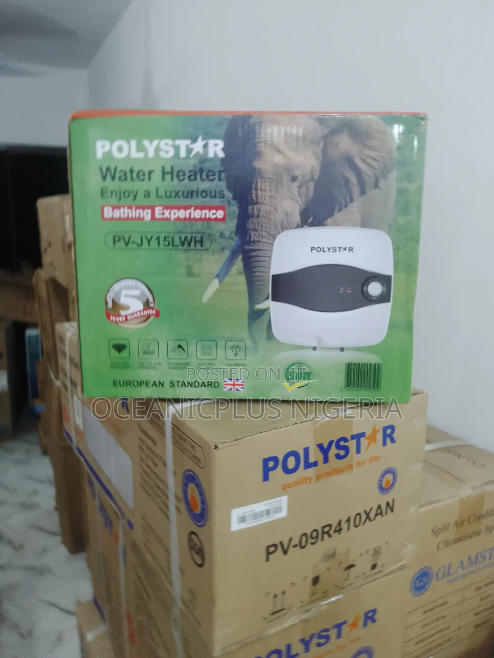 Top Quality 15L Polystar Electric Water Heater