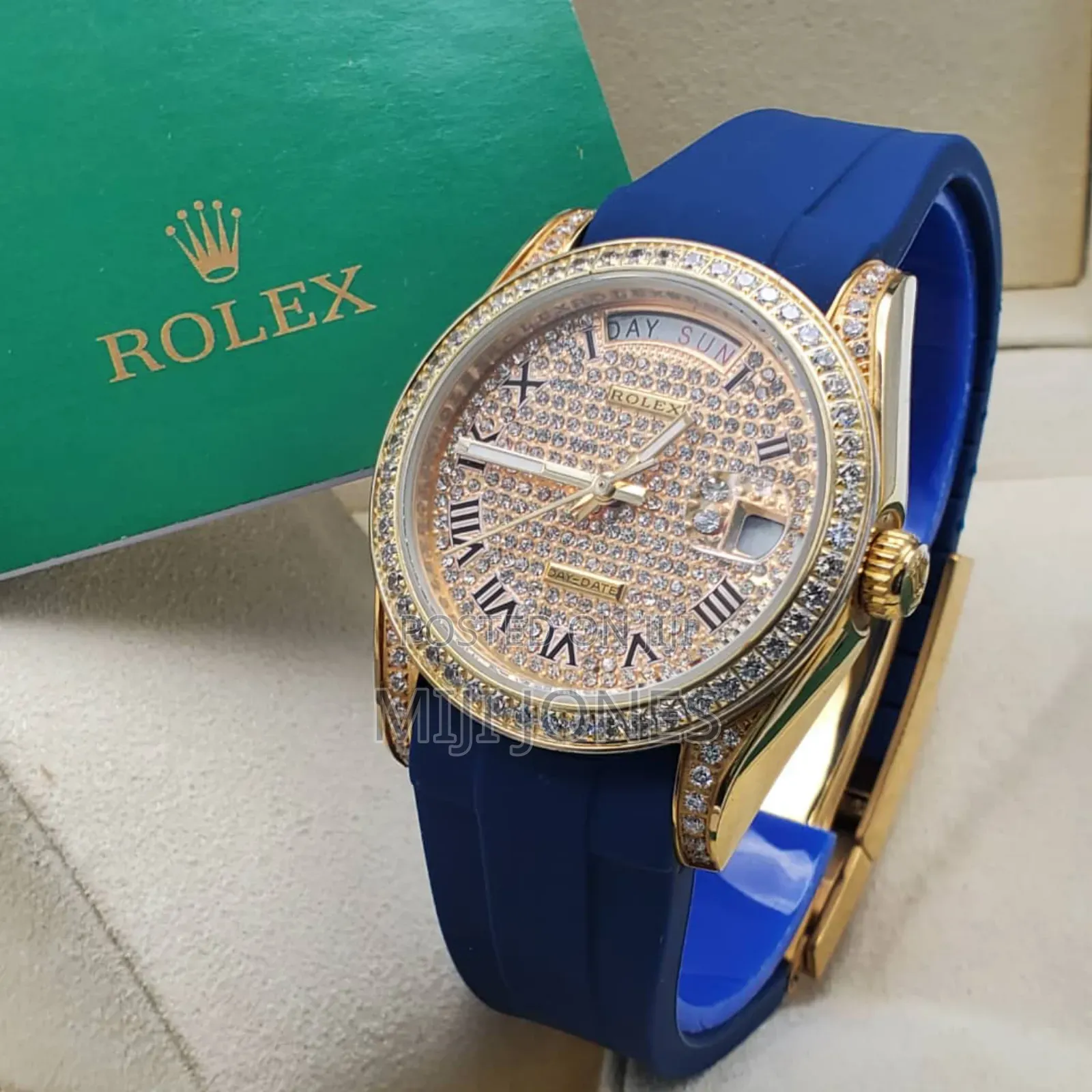 Rolex Unisex Stone Watches
