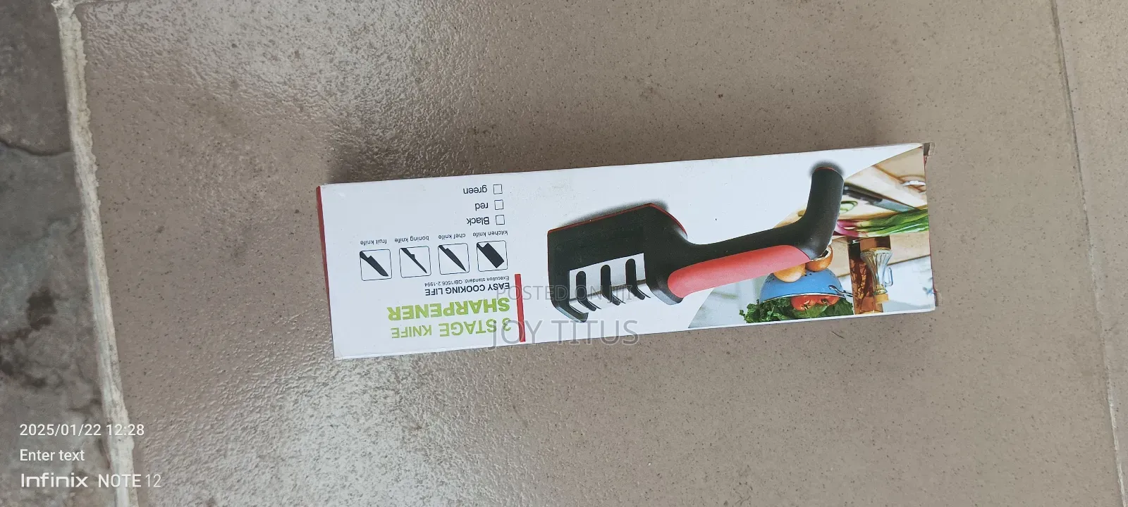 Manual Knife Sharpener