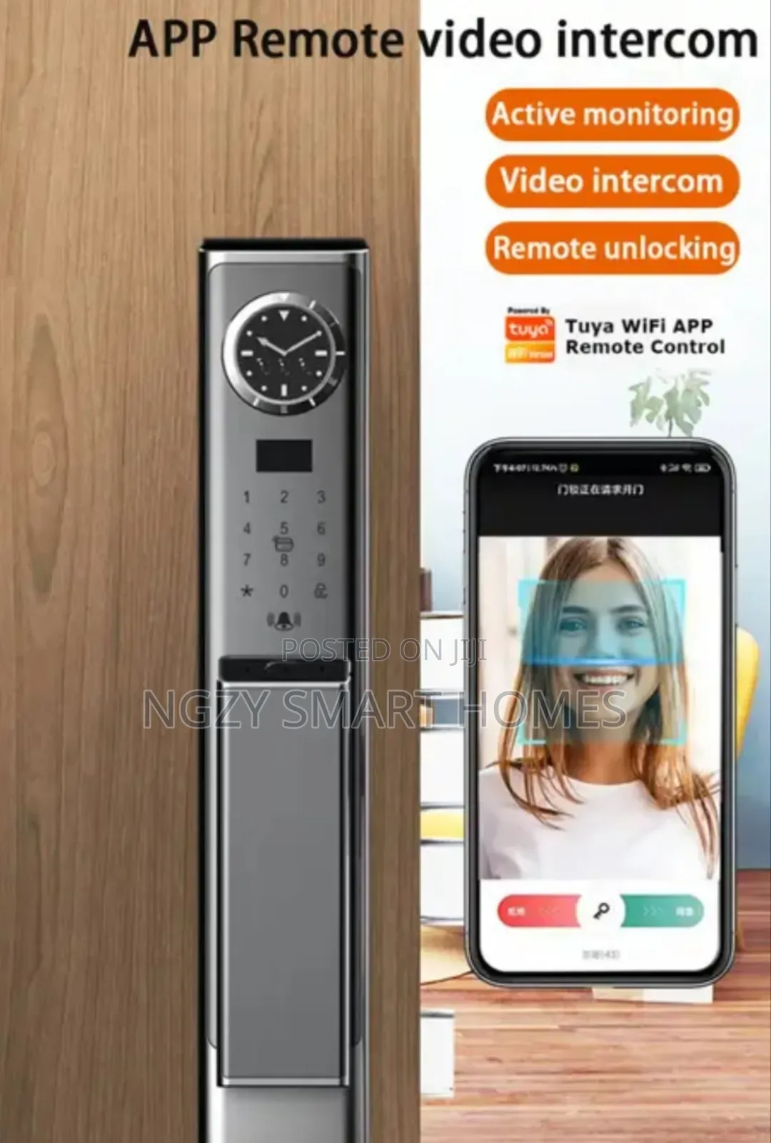 NGZ-120 Luxury Smart Door Lock