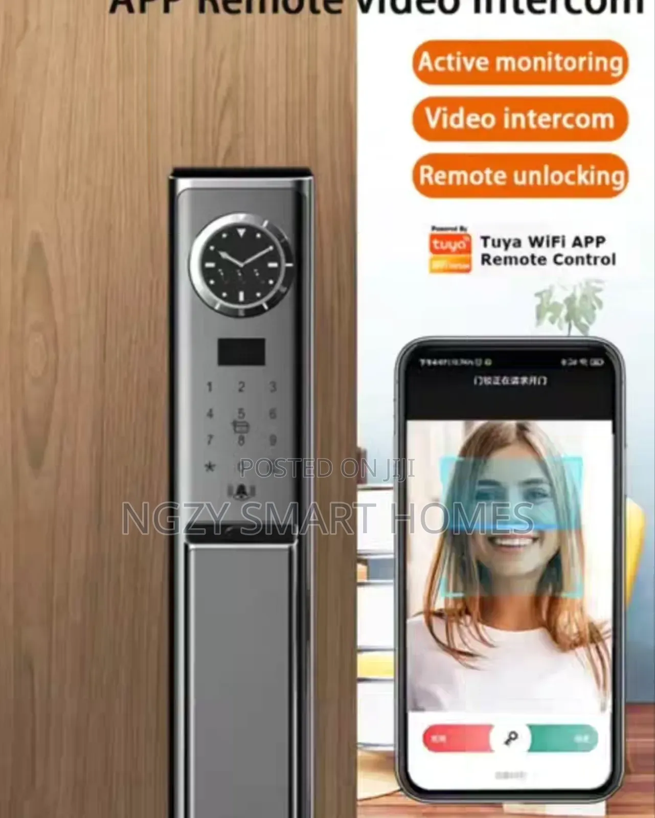 NGZ-120 Luxury Smart Door Lock