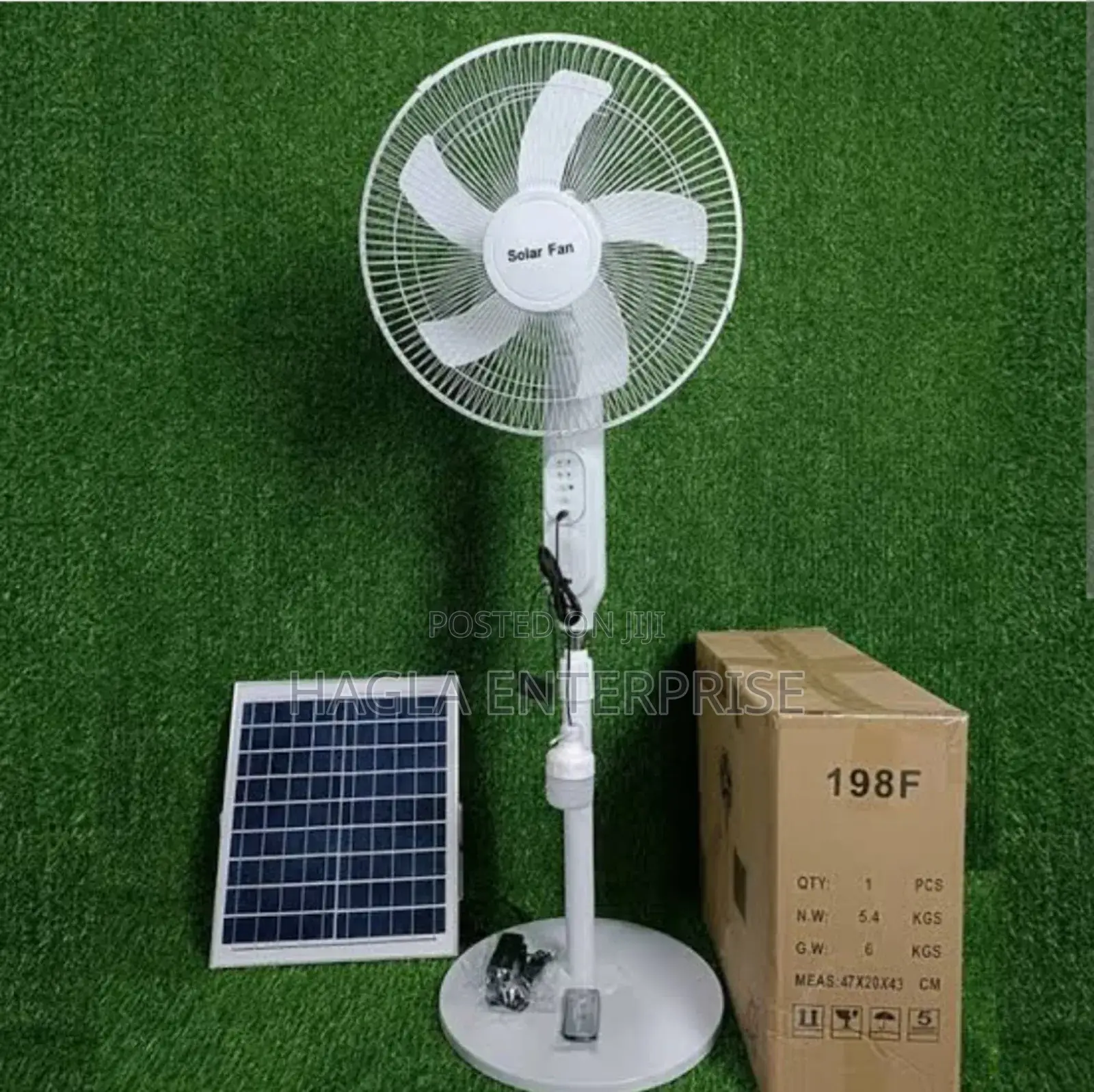 16 Inches Standing Solar Faan