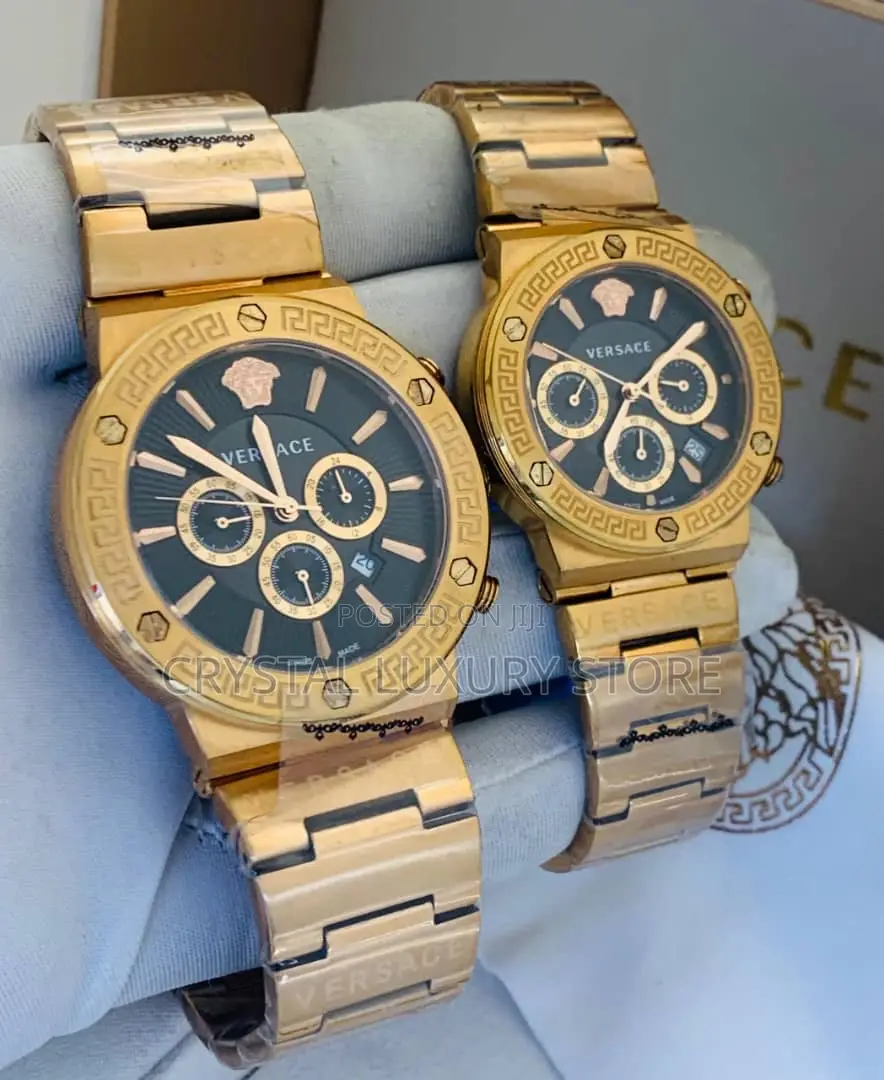 Versace Quality Men Chain Strap Wristwatch