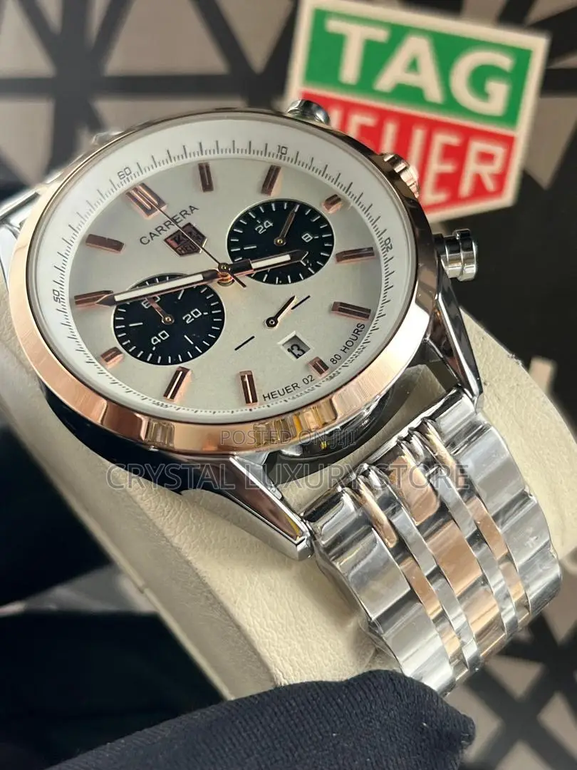 Tag Heuer Quality Luxury Men Chain Strap Wristwatch
