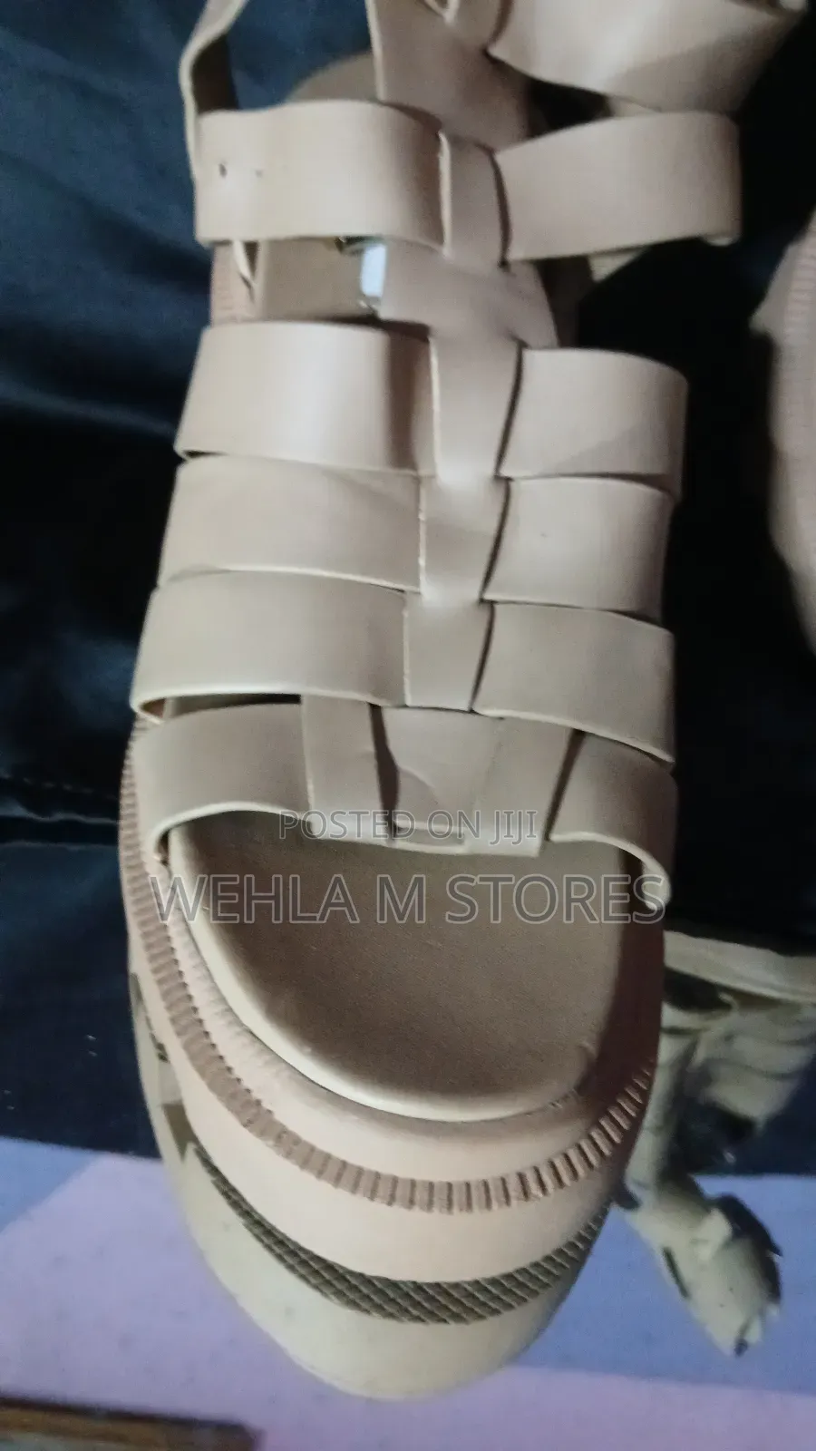 Steve Madden Womens Cosmic Ankle Strap Gladiator Sandals