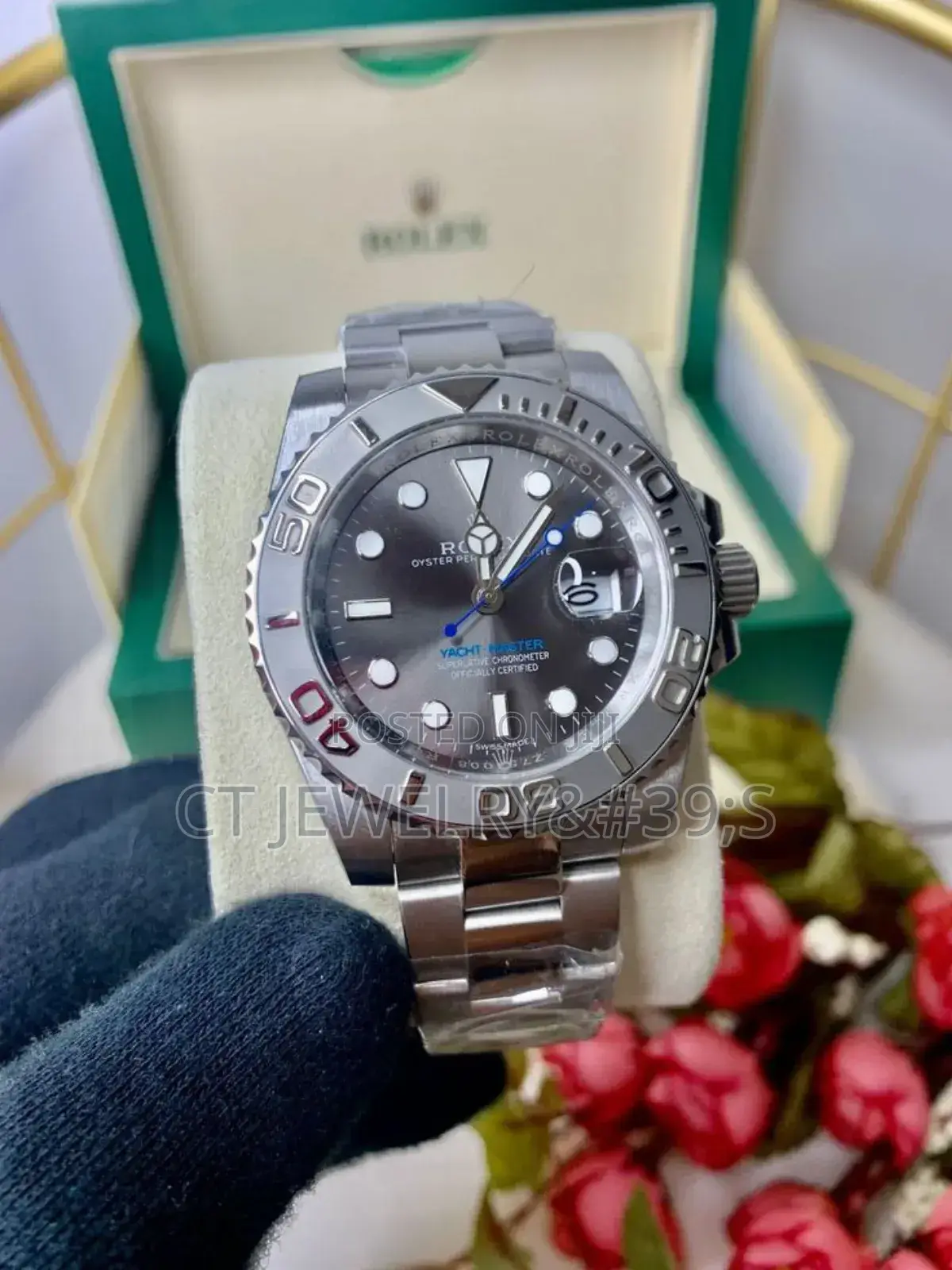 Nice ROLEX YACHT MASTER High Quality Stainless Steel (AUTO)