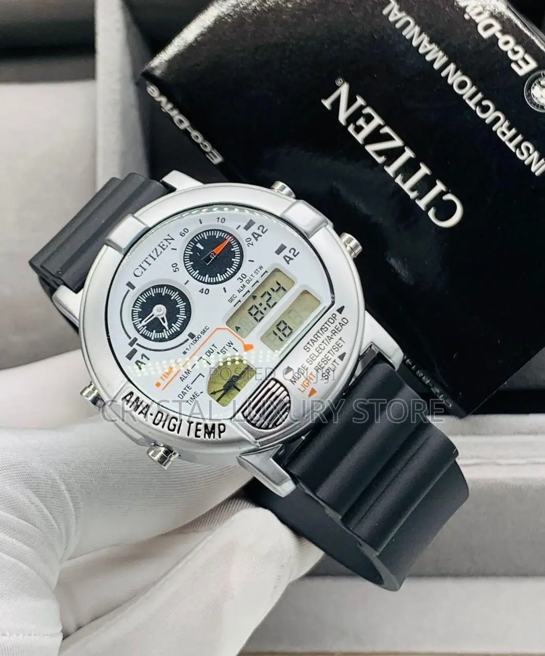 Citizen Quality Men Rubber Strap Wristwatch