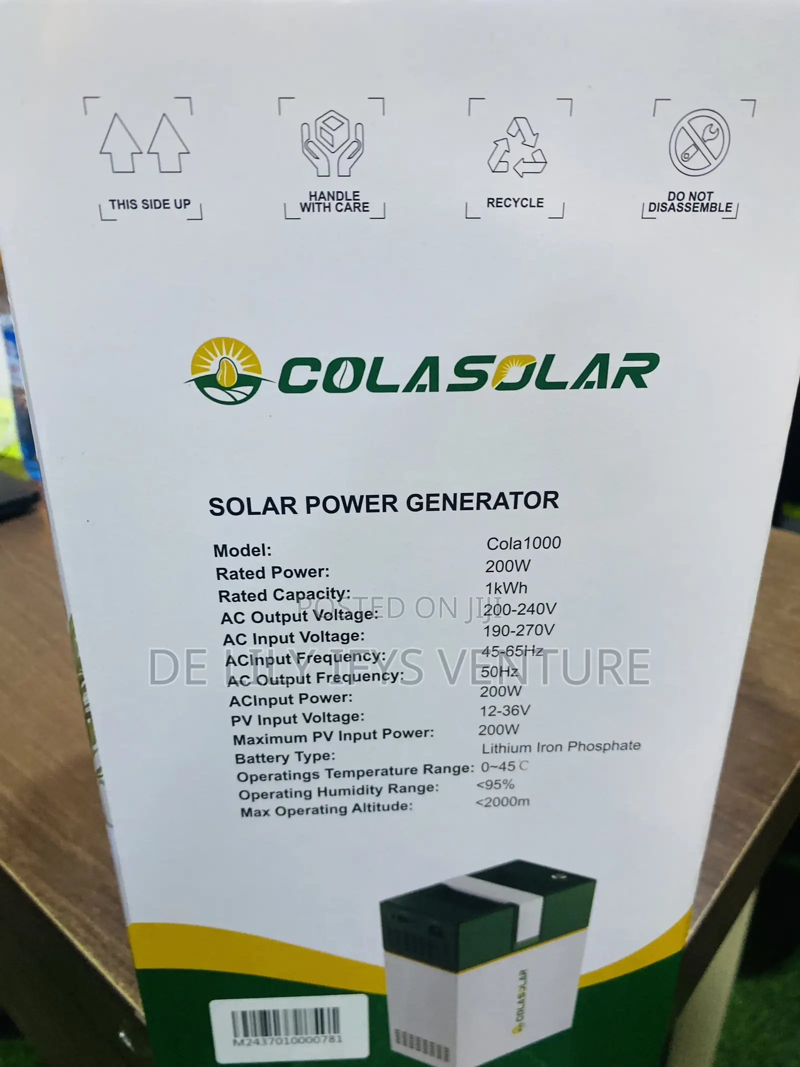 Solar Generator 1kwh Comes With 300w Solar Panel