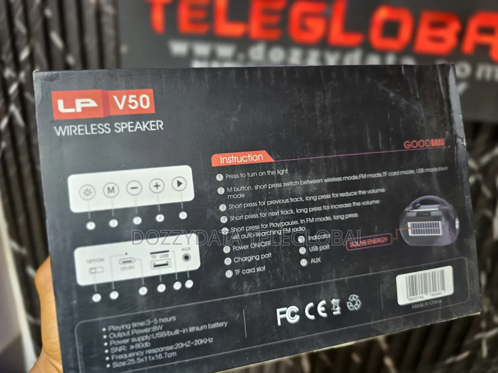 Lp V50 Good Bass Bluetooth Wireless Speaker