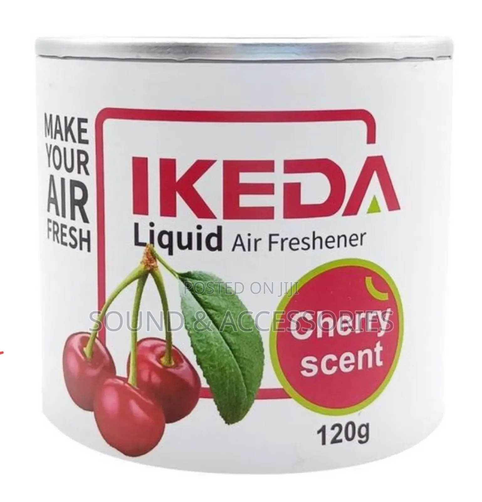 Ikeda Liquid Fruit Air Freshener Cherry Scent Fragrance-120g