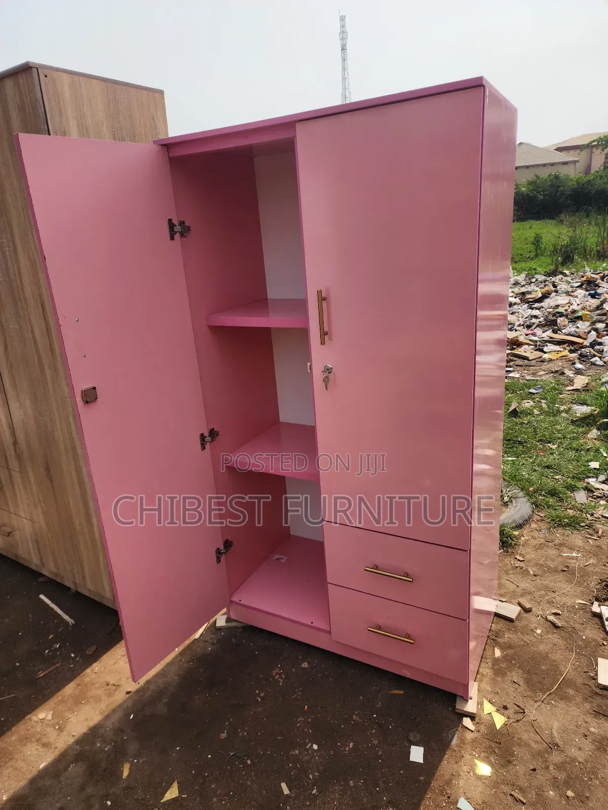 6by4ft Wooden Wardrobe