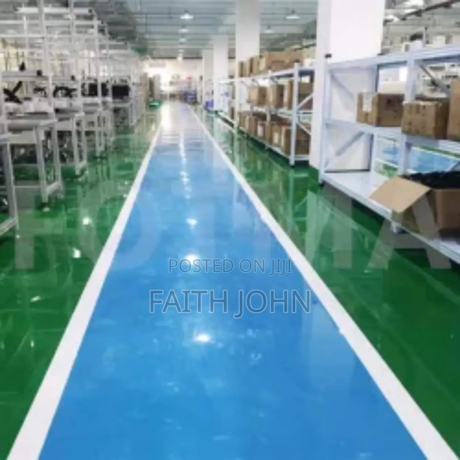 Towel Epoxy Flooring