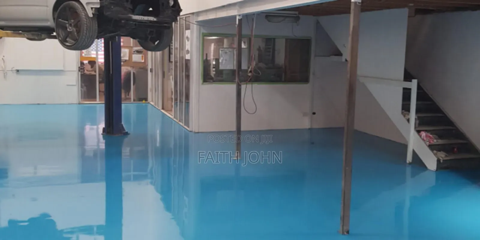 Towel Epoxy Flooring