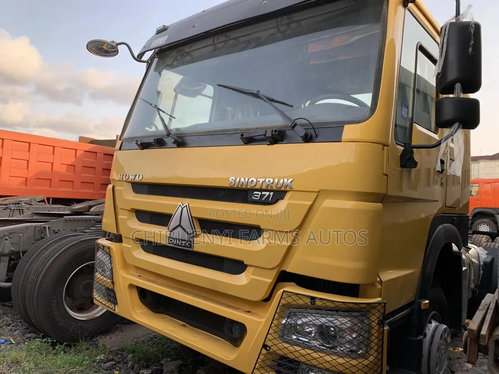 HOWO 371 Truck-Head (10 Tyres)