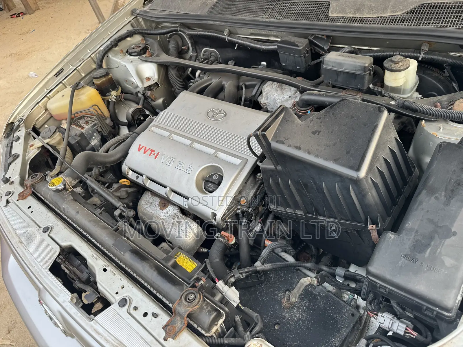 Toyota Highlander Base AWD 2004 Silver