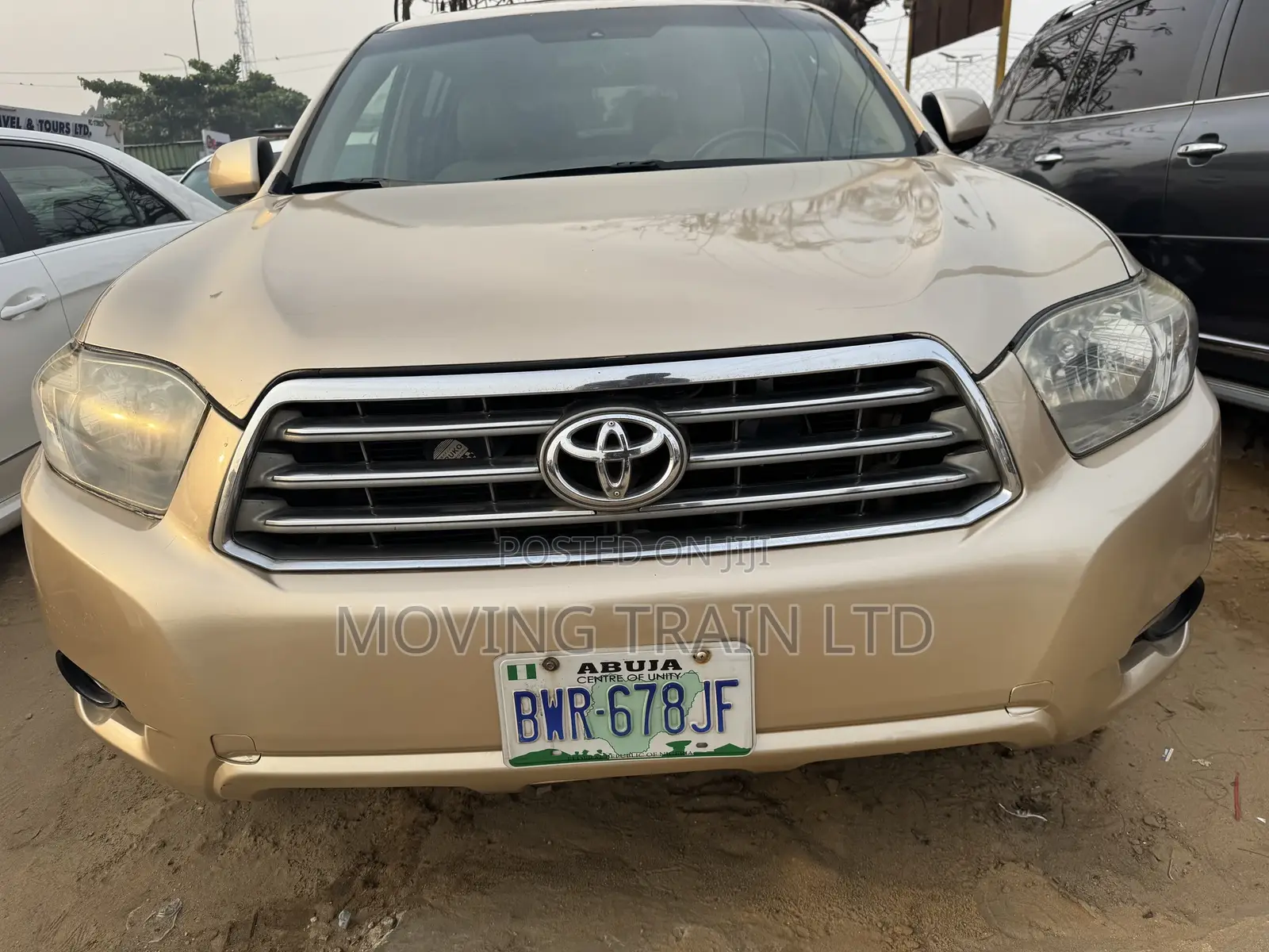 Toyota Highlander 4x4 2008 Gold