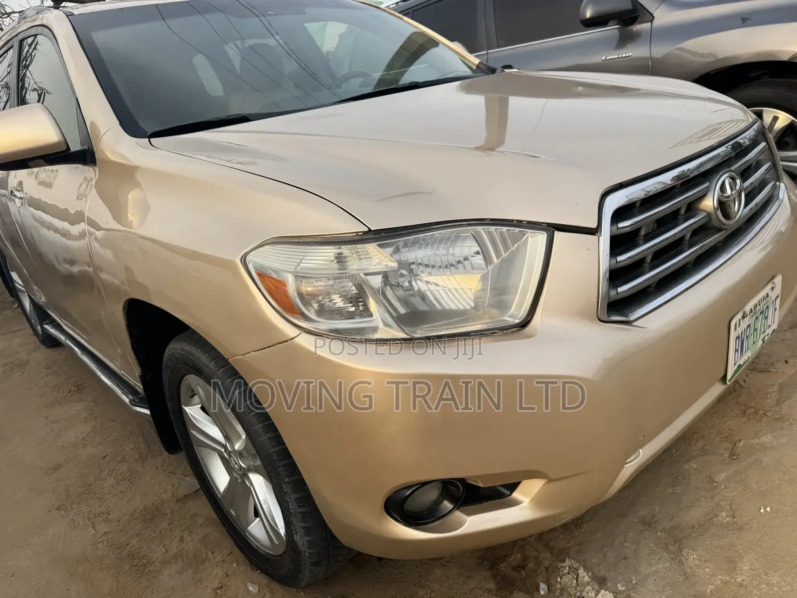 Toyota Highlander 4x4 2008 Gold