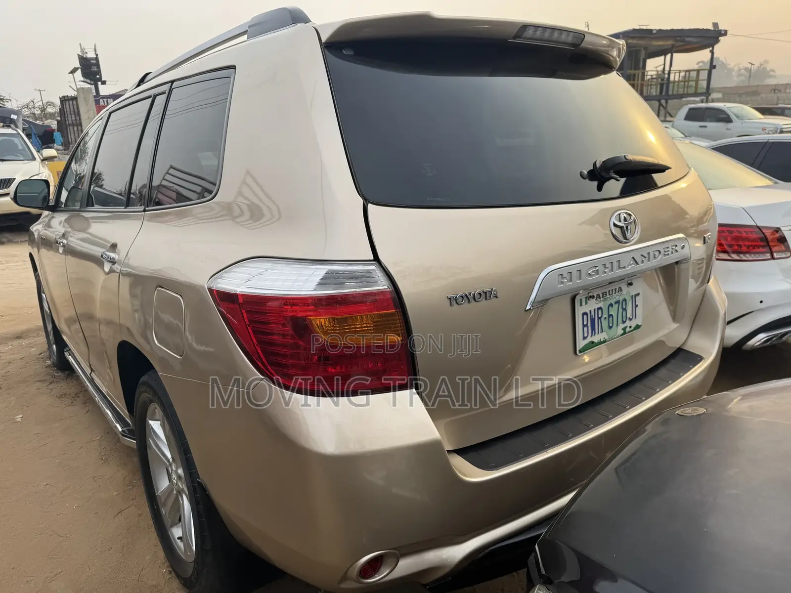 Toyota Highlander 4x4 2008 Gold