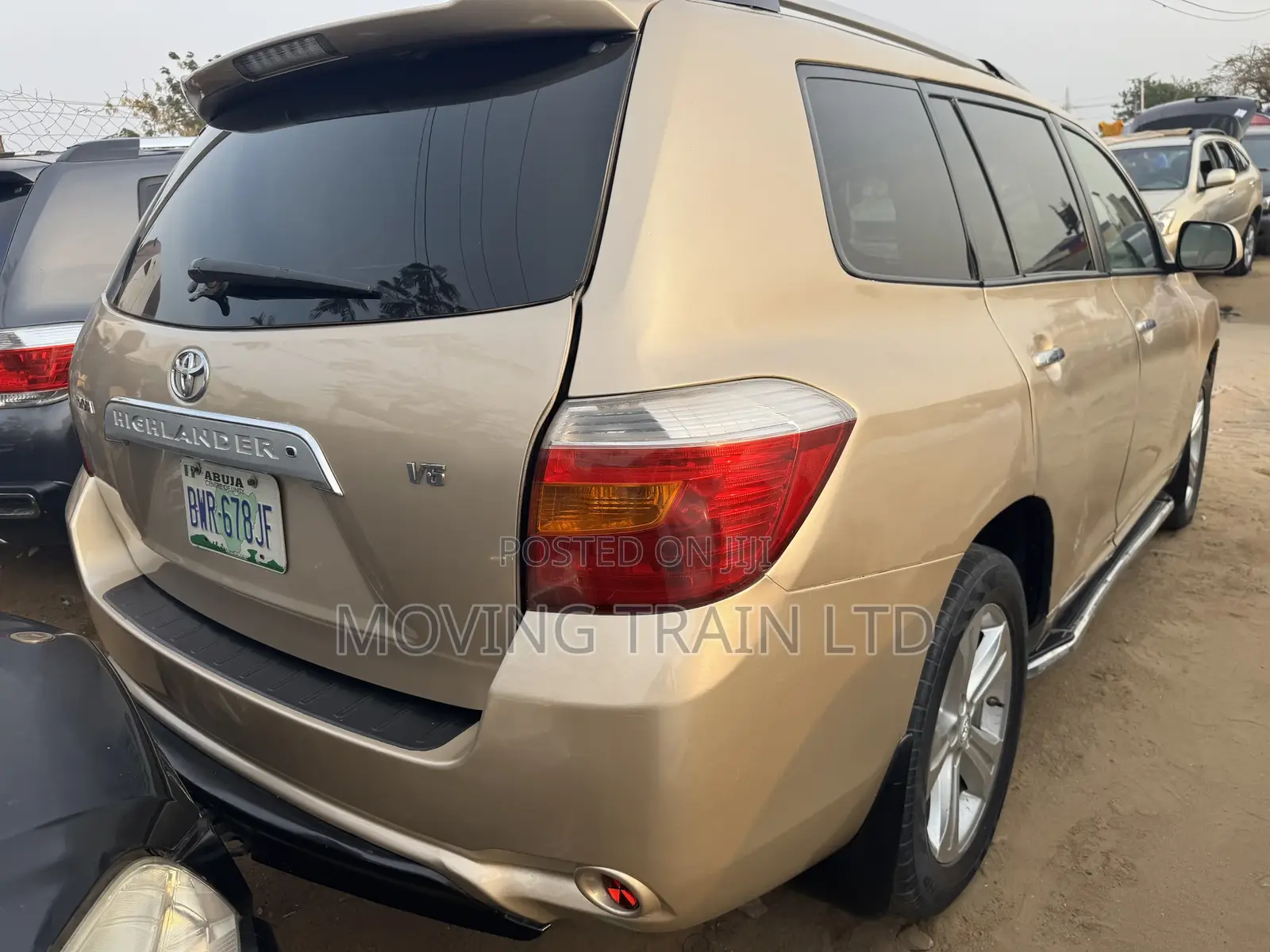 Toyota Highlander 4x4 2008 Gold