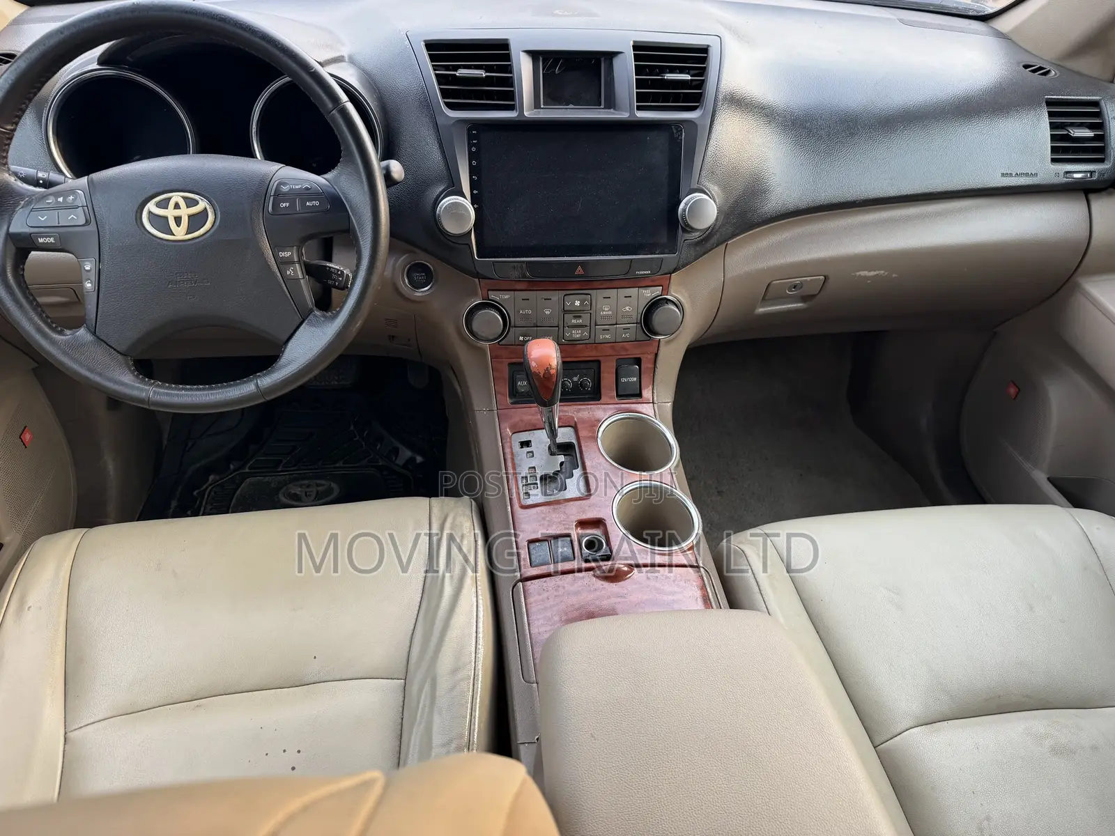 Toyota Highlander 4x4 2008 Gold