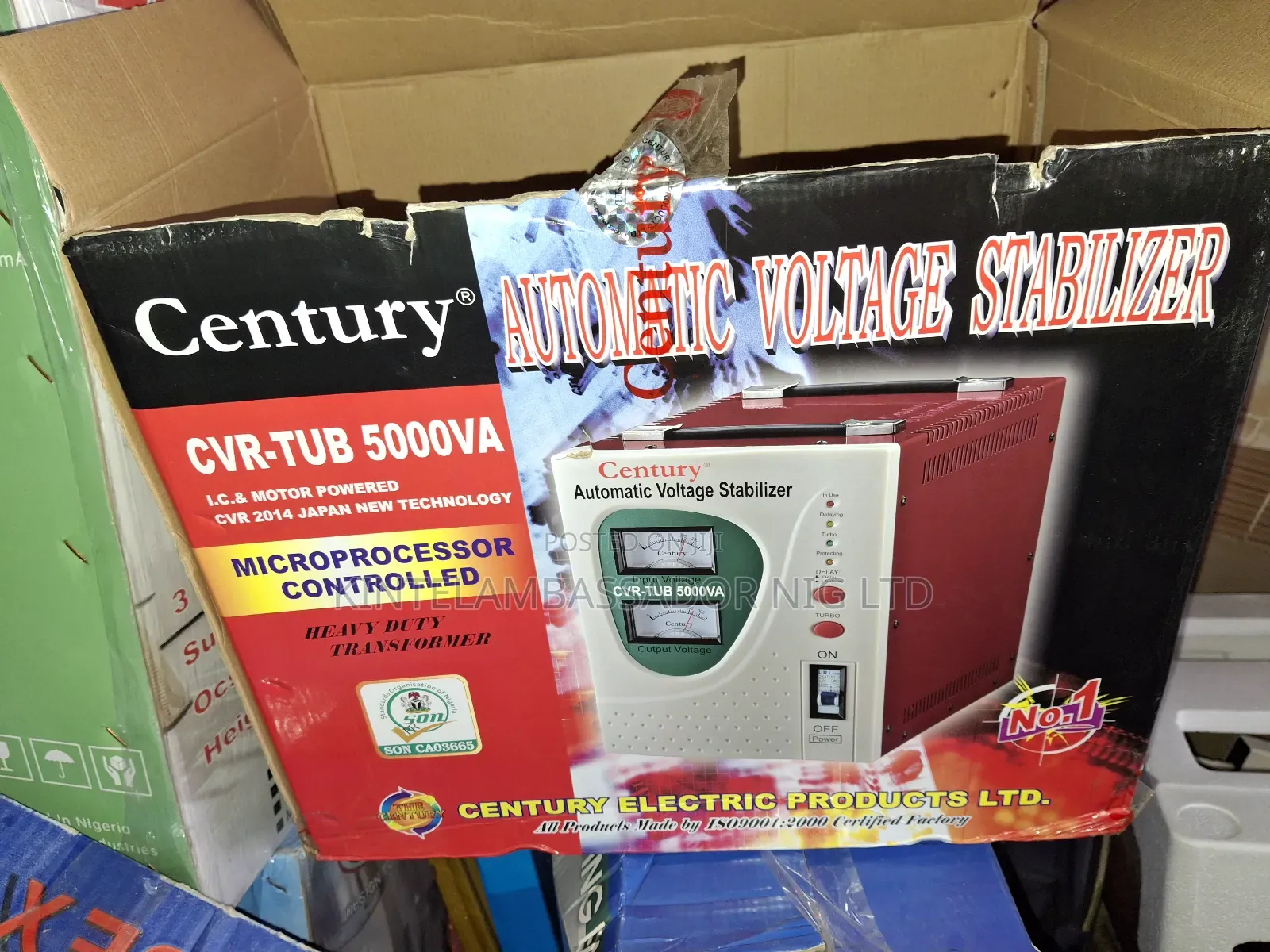 Century Automatic Voltage Stabilizer. 5000kva