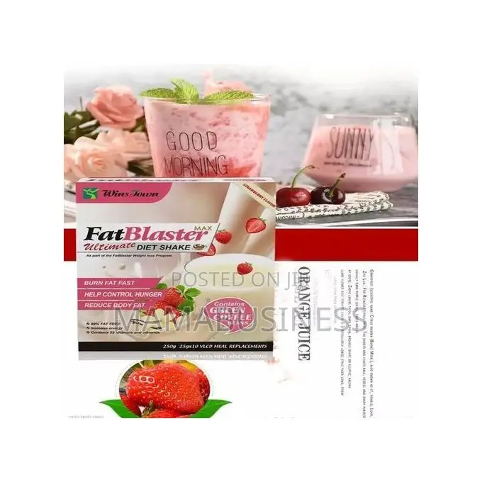 Fat Blaster Weight Loss Diet Shake Strawberry/Vanilla Flavor