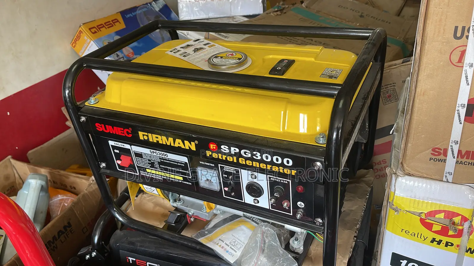 3.5kva Firman Manual Start Generator