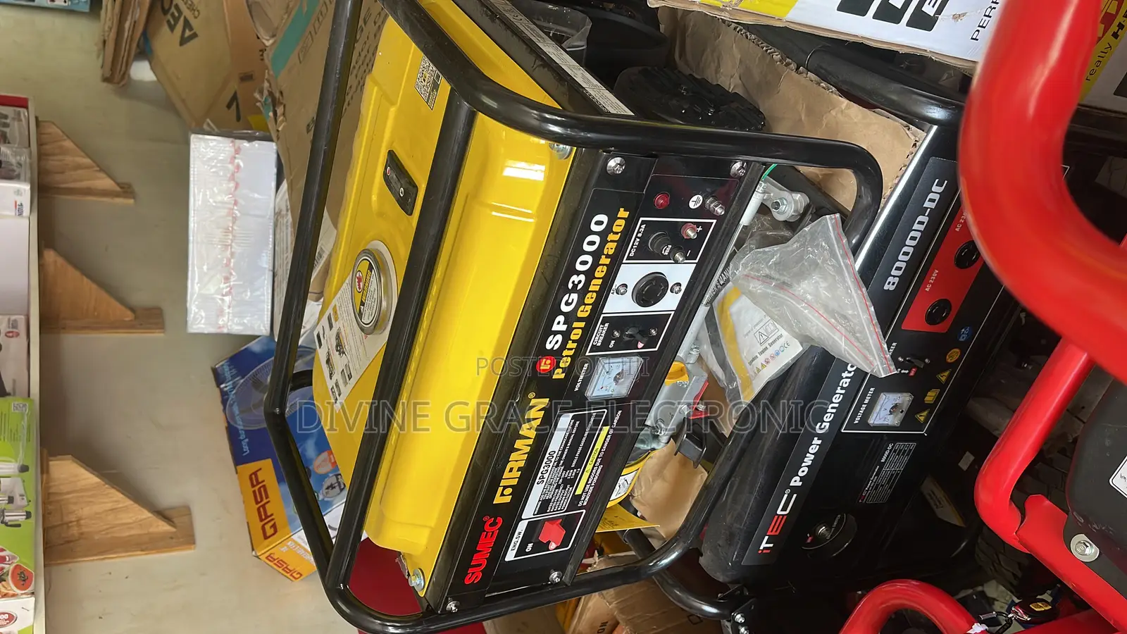 3.5kva Firman Manual Start Generator