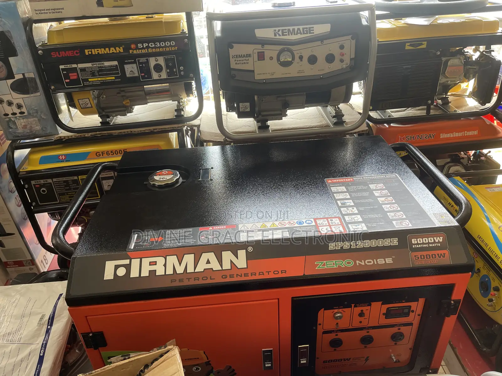 7.5kva Firman Soundproof Generatorrrr