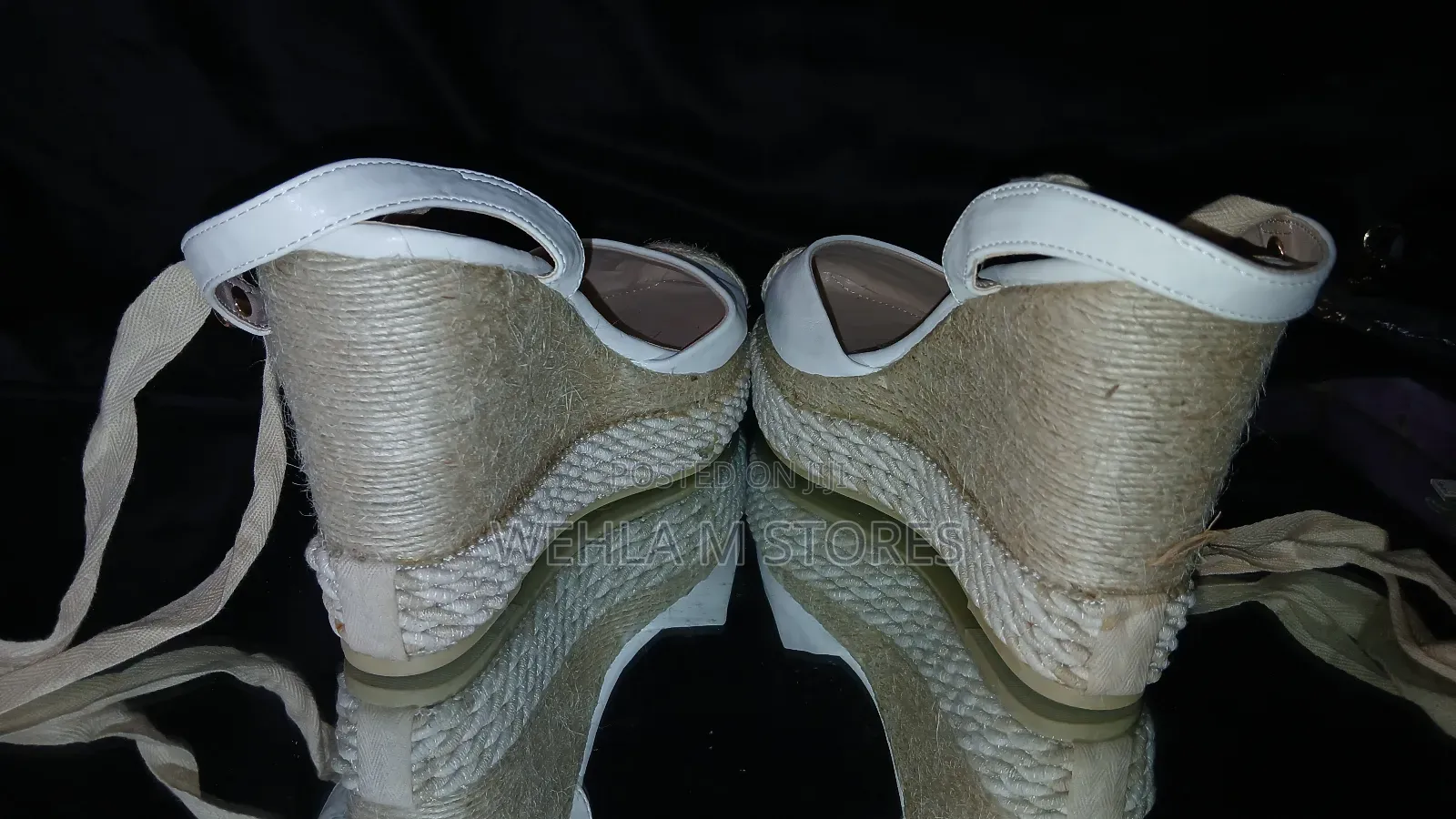 Espadrille Wedge With Strap-Up Closure
