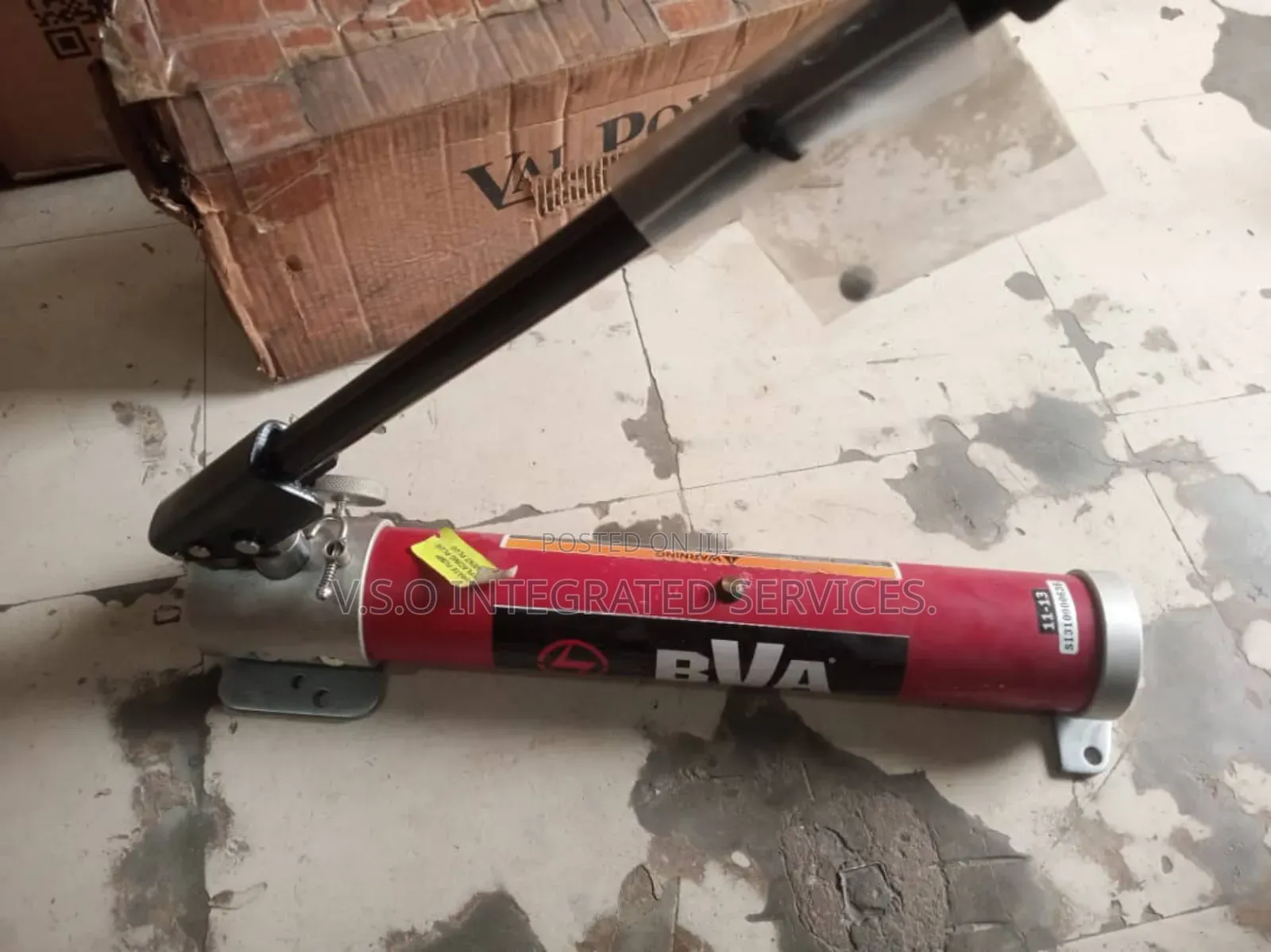 BVA Hydraulic Hand Pump