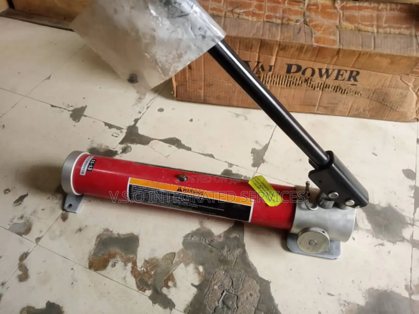 BVA Hydraulic Hand Pump