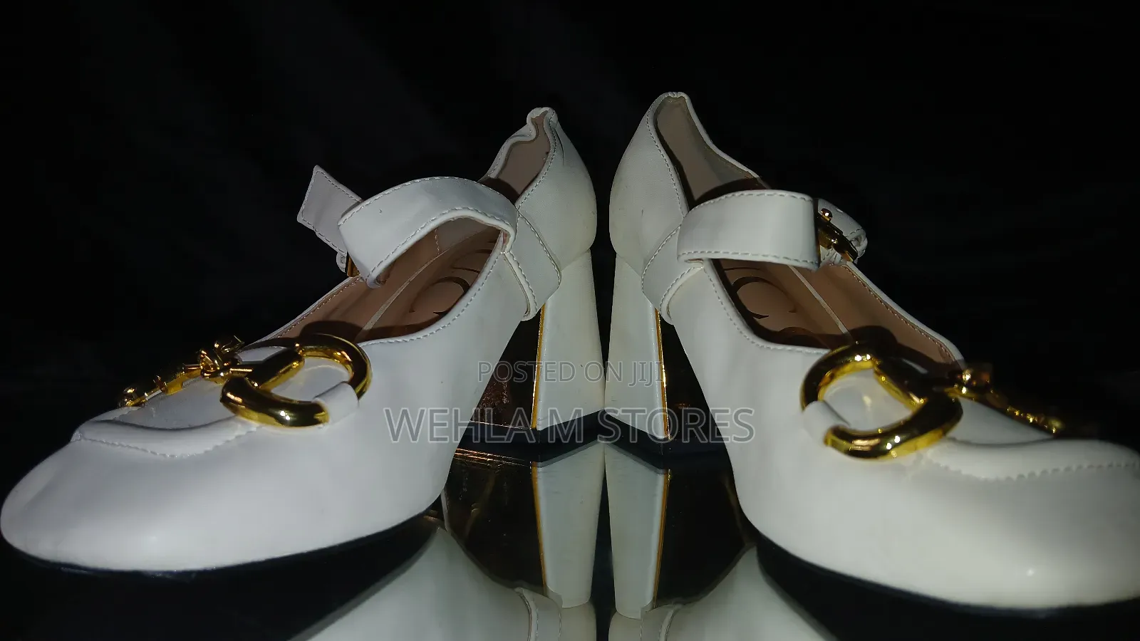 Gucci Midheel Horsebit Pump- Size 34