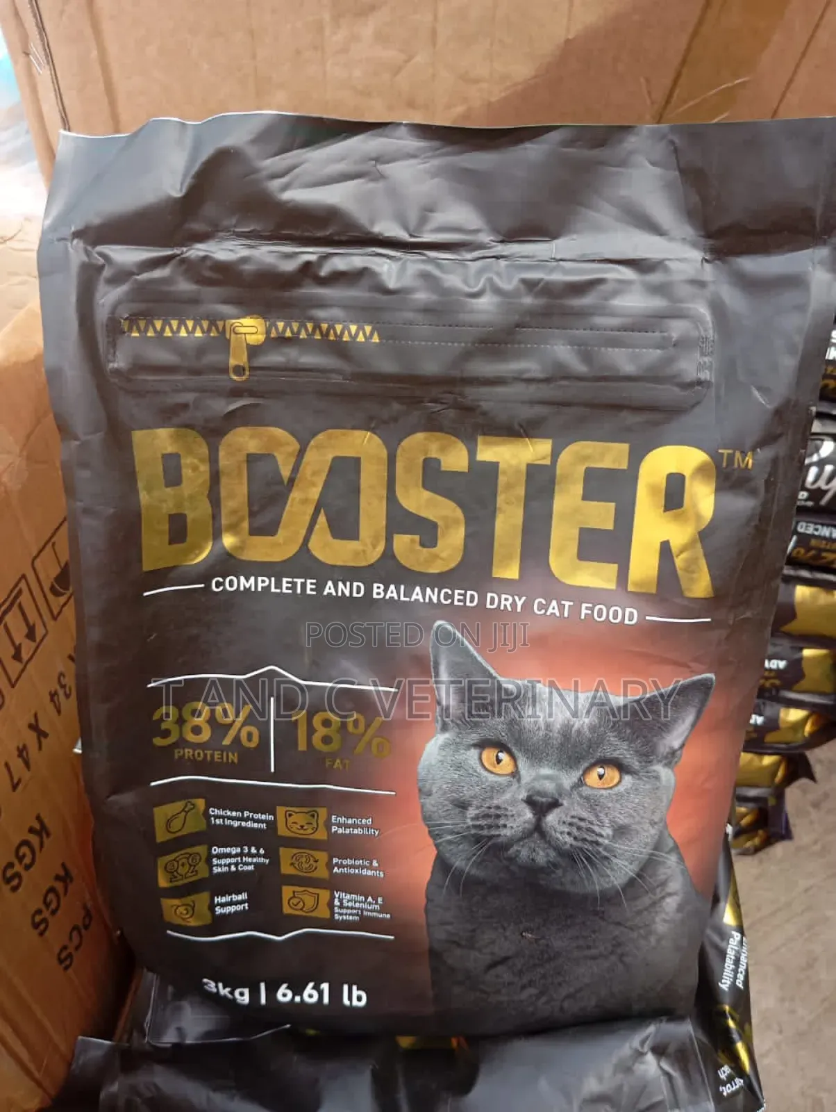 Booster Cat Dry Food 3kg