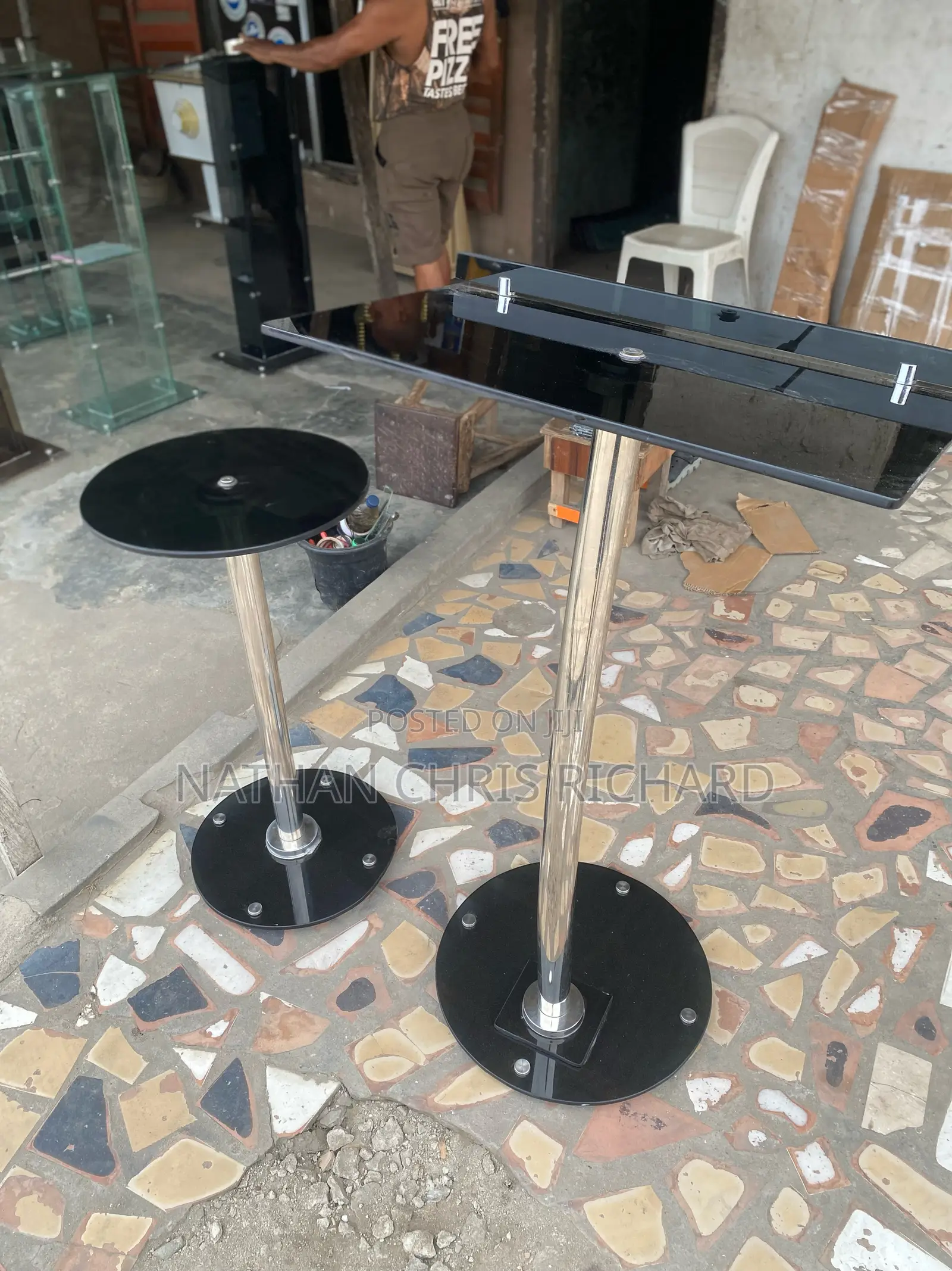 High Quality Single Pole Glass Version
