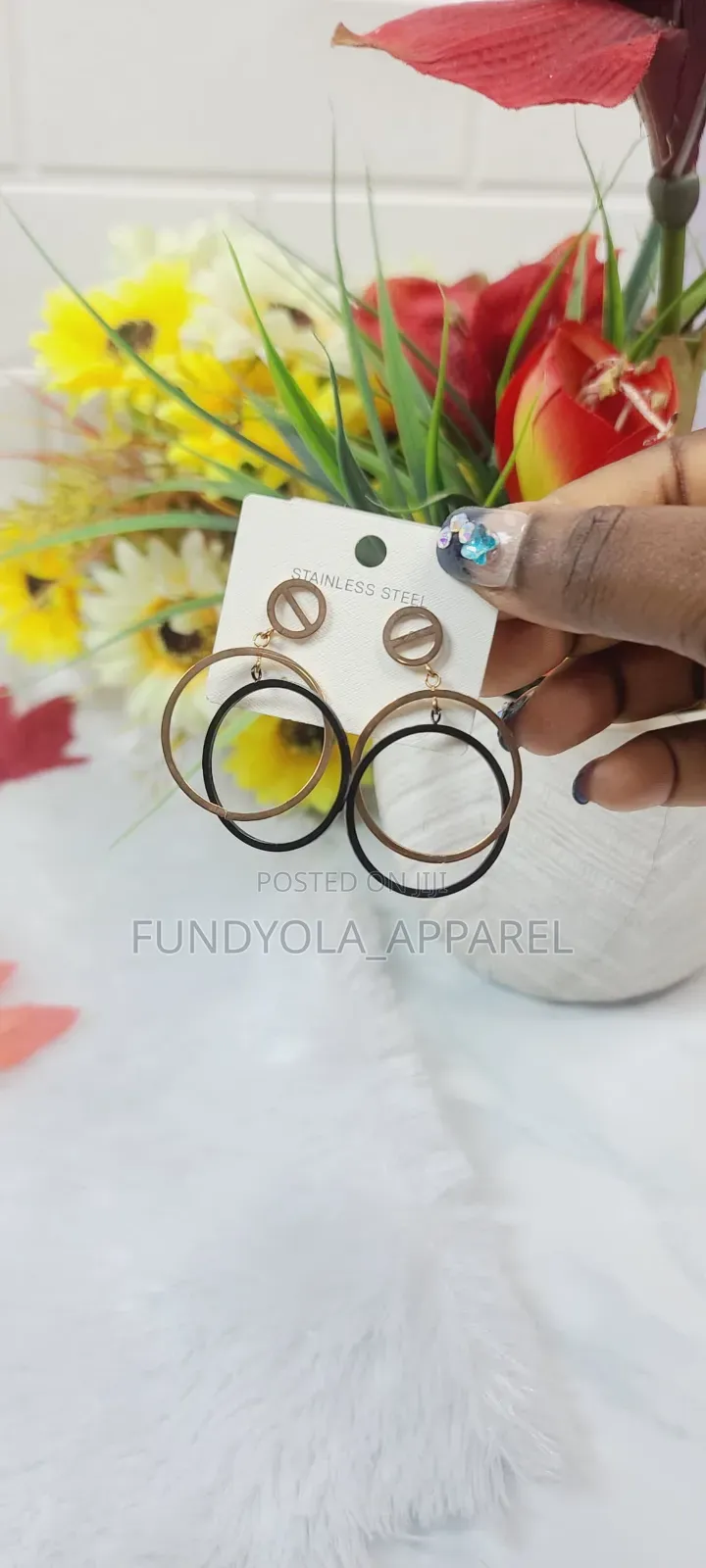 Circle Dangling Earring