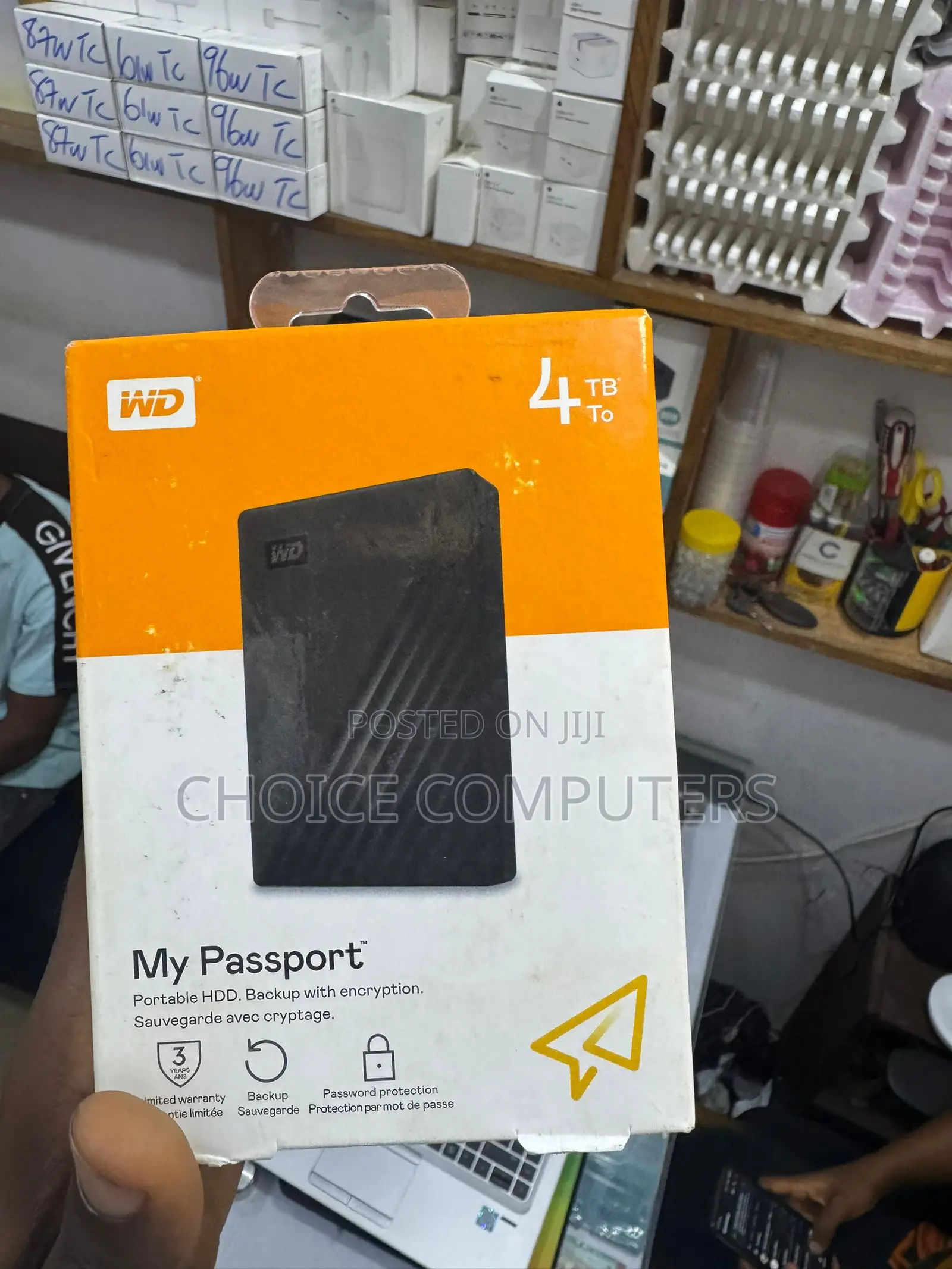 4TB WD (MY Passport) Original External Hard-drive