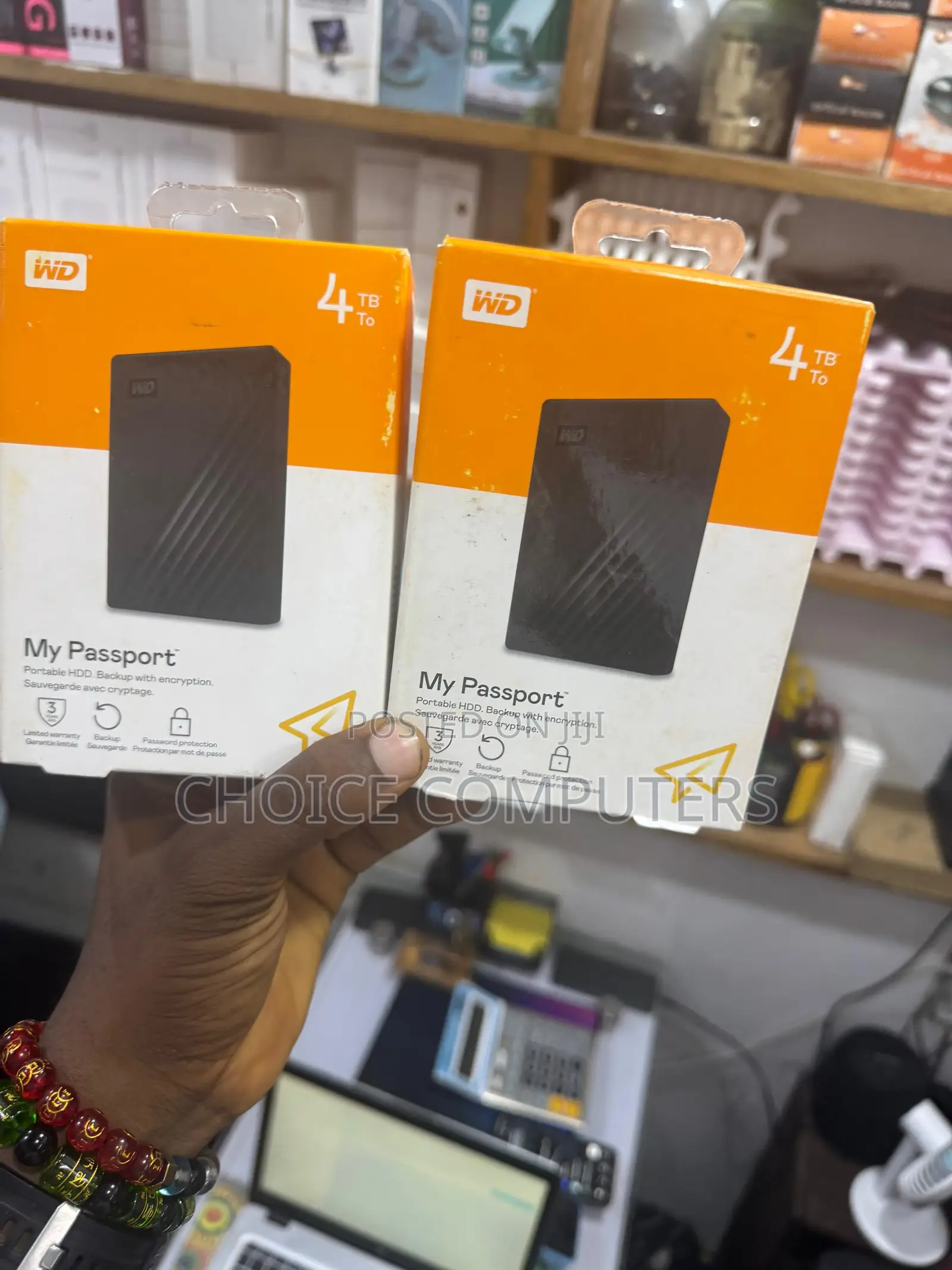4TB WD (MY Passport) Original External Hard-drive