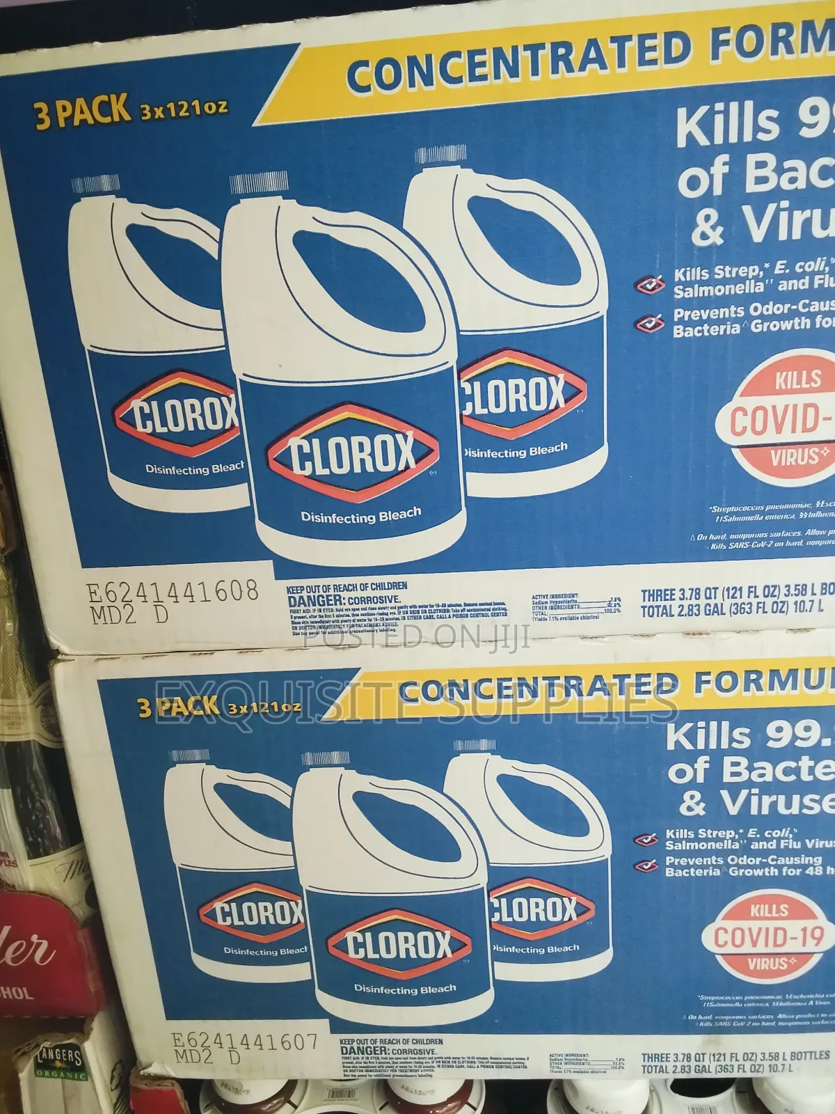 Clorox Disinfecting Bleach Pack of 3