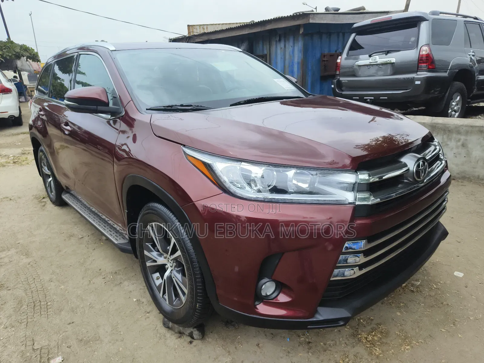 Toyota Highlander XLE V6 4x4 (3.5L 6cyl 6A) 2016 Red