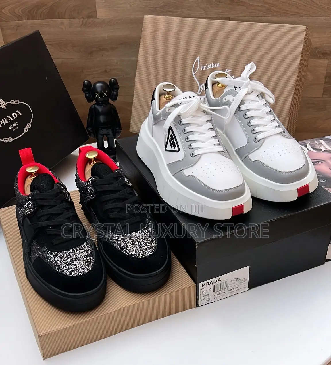 Prada Quality Luxury Men Sneakers
